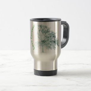 Taza De Viaje Mugre de árbol de mujeres