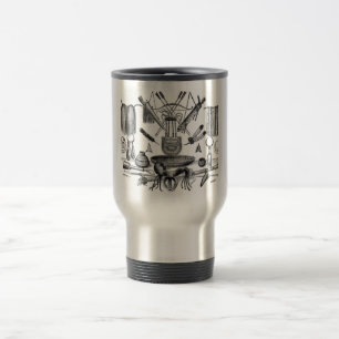 Taza De Viaje Mugre de artefactos indios