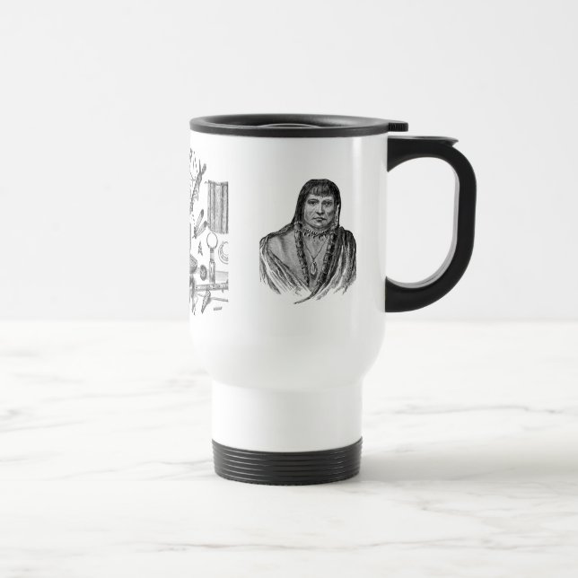 Taza De Viaje Mugre de artefactos indios (Derecha)