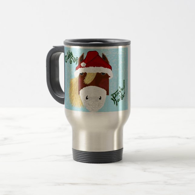 Taza De Viaje Mugre de caballo de vacaciones (Anverso izquierdo)