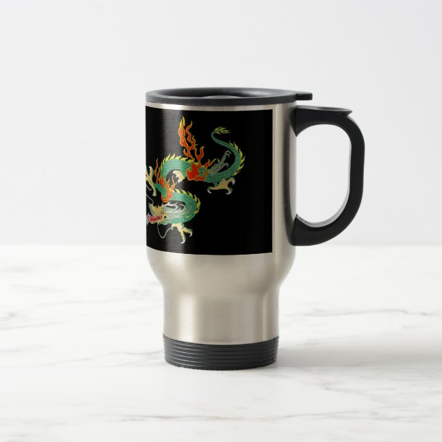 Taza De Viaje Mugre de dragón chino (Derecha)
