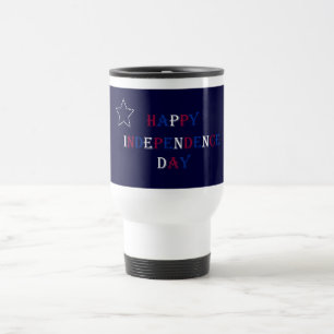 Taza De Viaje Mugre de feliz Día de la Independencia