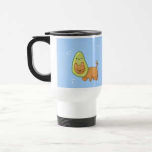 Taza De Viaje Mugre de gato aguacate