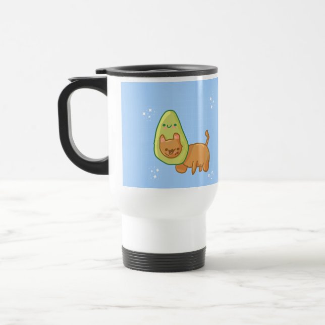 Taza De Viaje Mugre de gato aguacate (Izquierda)
