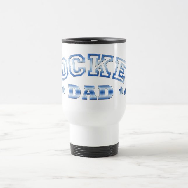 Taza De Viaje Mugre de hockey Dad (Centro)