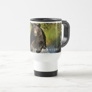 Taza De Viaje Mugre de oso de guijarro amarillo