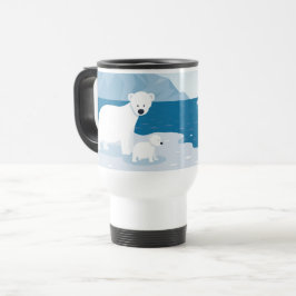 Taza De Viaje Mugre de oso polar