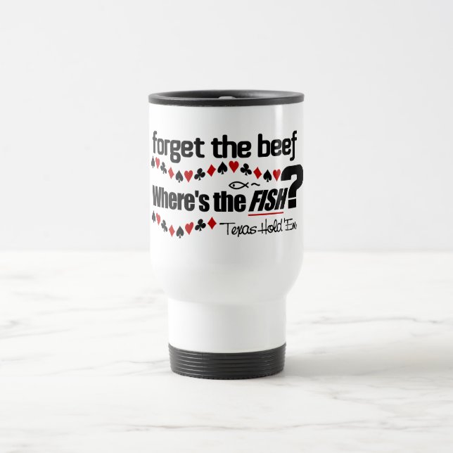 Taza De Viaje Mugre de Póquer 1 (Centro)