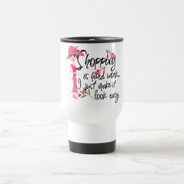Taza De Viaje Mugre de trabajo duro2 (Centro)