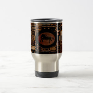 Taza De Viaje Mugre del caballo occidental