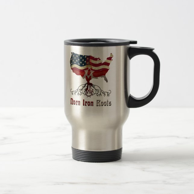 Taza De Viaje Mugre norteamericana de viaje irlandesa del norte (Derecha)