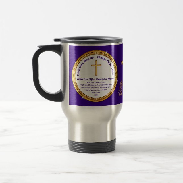 Taza De Viaje Mugs de viajes personalizados y cristianos para el (Izquierda)