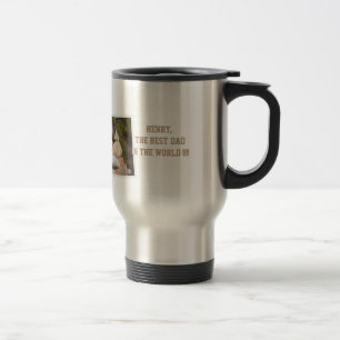 Taza De Viaje Mugs del Día del Padres Personalizados AGREGAN TU