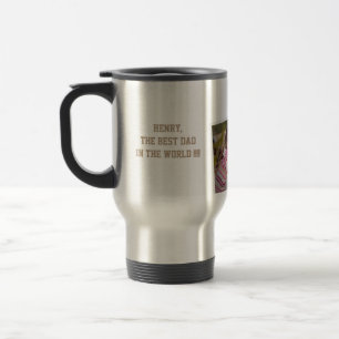 Taza De Viaje Mugs del Día del Padres Personalizados AGREGAN TU