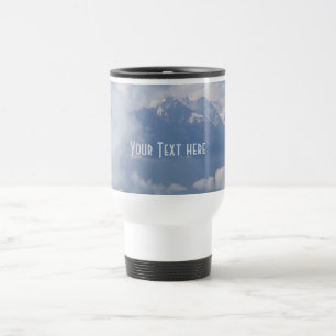Taza De Viaje Mugs personalizados de los Alpes austriacos - eleg