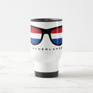Taza De Viaje Mugs personalizados de los Países Bajos Shades