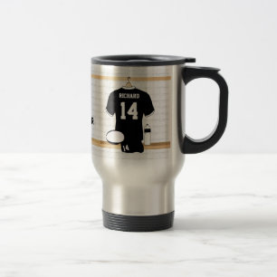 Taza De Viaje Mugs únicos de fans de Rugby personalizados
