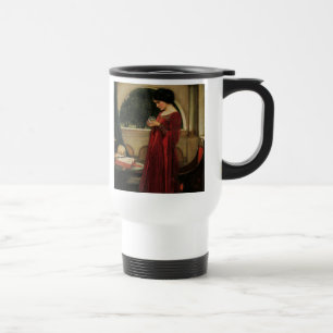 Taza De Viaje Mujer Bola de Cristal Pintura de Waterhouse