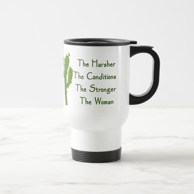 Taza De Viaje Mujer fuerte (Derecha)