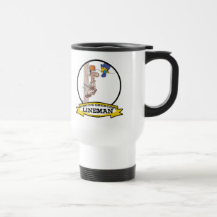TAZA DE VIAJE MUNDIAL MAYOR PERSONALIZADO DE HOMBRES LINMANOS