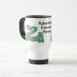Taza De Viaje Mundo de las serpientes: Extrema, poder, aventuras