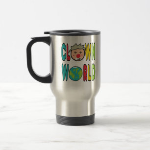 Taza De Viaje Mundo de Payaso