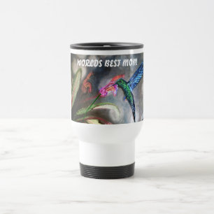 Taza De Viaje MUNDO MEJOR MAMÁ de viaje