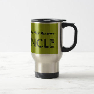 Taza De Viaje Mundos la mayoría del tío impresionante Olive