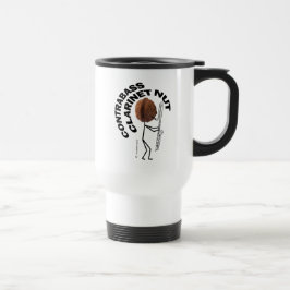Taza De Viaje Muñeca de viaje de nueces Clarinet Contrabass