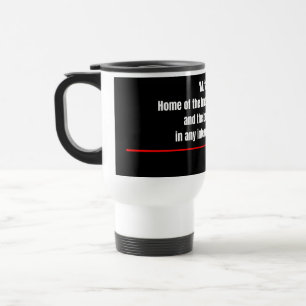Taza De Viaje ¡Murica! Divertido Patriótico