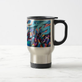 Taza De Viaje Muro de grafitis geniales