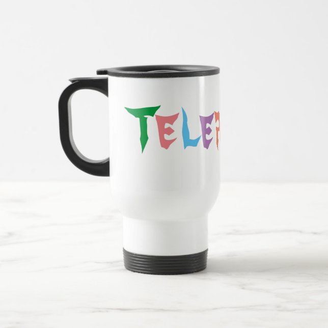 Taza De Viaje Murugi Drinkware Telepathy Travel/Commug Mug (Izquierda)