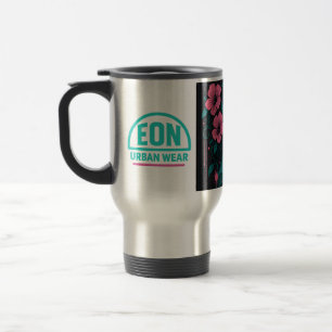 TAZA DE VIAJE MUSA FLORAL