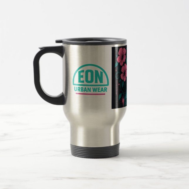 TAZA DE VIAJE MUSA FLORAL (Izquierda)