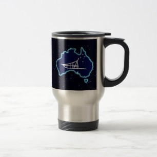 Taza De Viaje Mushing Down Under