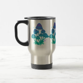 Taza De Viaje Mushroom Travel Mug