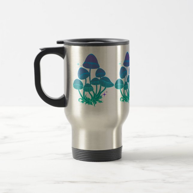 Taza De Viaje Mushroom Travel Mug (Izquierda)