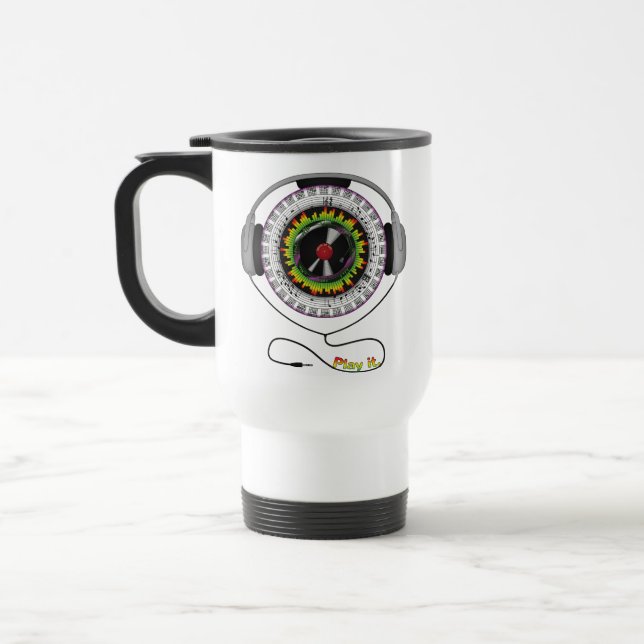 Taza De Viaje Música de Life Mug (Izquierda)