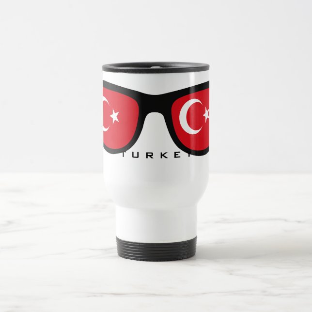 Taza De Viaje Música personalizado sombras de Turquía (Centro)