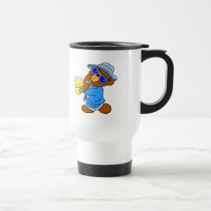 Taza De Viaje Músico del oso de peluche