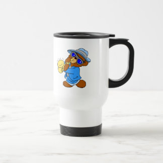 Taza De Viaje Músico del oso de peluche