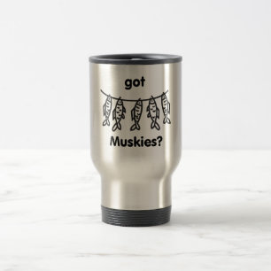 Taza De Viaje muskies conseguidos