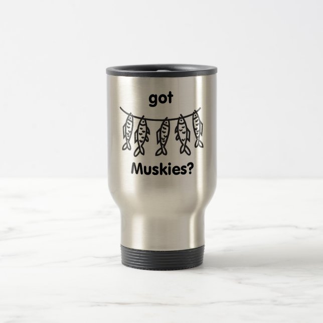 Taza De Viaje muskies conseguidos (Centro)