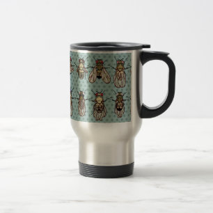 Taza De Viaje Mutantes de la Drosophila