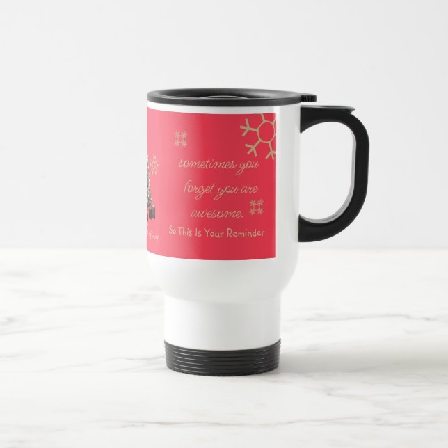Taza De Viaje Muy de moda, es una maravillosa Navidad feliz (Derecha)