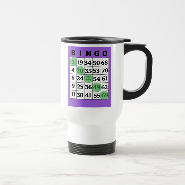 Taza De Viaje My Lucky BINGO Coffee Mug (Derecha)