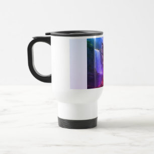Taza De Viaje Mystic Wolf Forest Mug