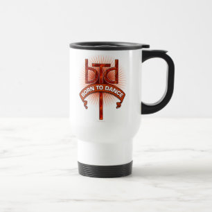 Taza De Viaje Nacido para bailar (redstone)