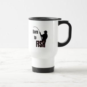 Taza De Viaje Nacido para peces