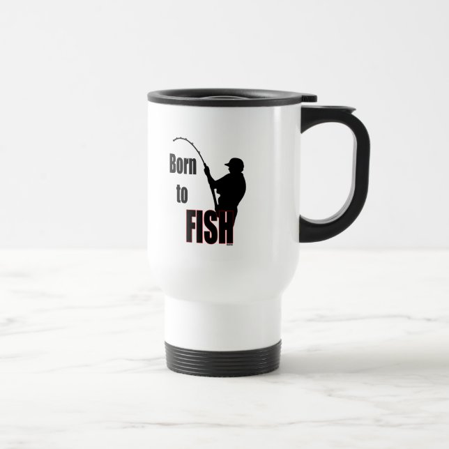 Taza De Viaje Nacido para peces (Derecha)